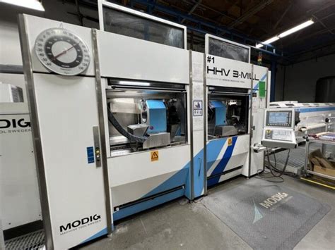 Equipment Spotlight: Modig HHV3 Machining Centers